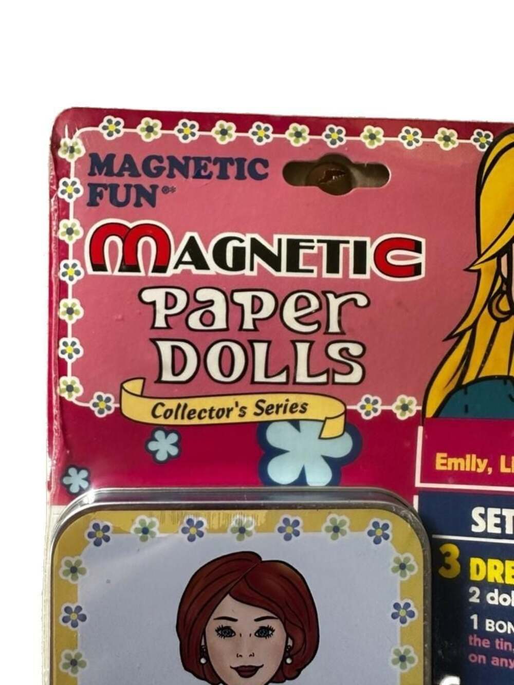 Lee Publications Rare Tin Magnetic Dolls, Magnetic Dolls, Dolls, Toys